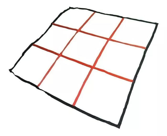 Escalera de agilidad cuadricular 1.5 x 1.5 mt 3 x 3