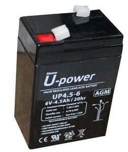 Batería 4.5V 6A - Safe Sport Chile