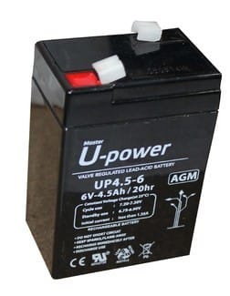 bateria-6a-45v Batería 4.5V 6A - Safe Sport Chile
