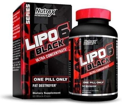 NUTREX LIPO 6 BLACK ULTRA CONCENTRATE 60CAPS - Safe Sport Chile