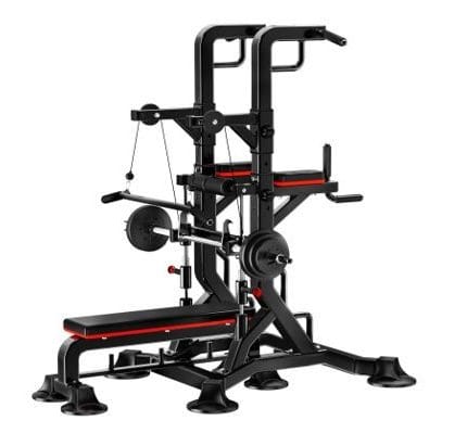 Máquina PRO multifuncional dominadas barra gym - 40 en 1 - Safe Sport Chile