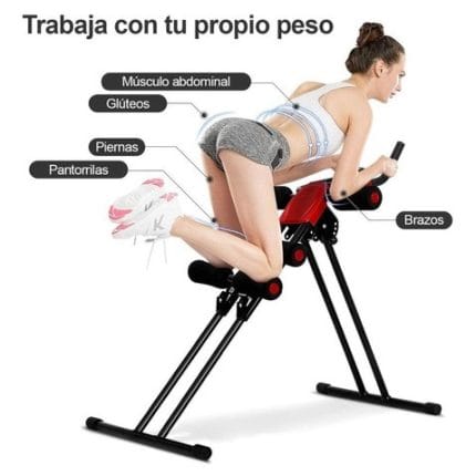 Máquina Abdominales Ejercicios Gimnasio Deporte Ab - Safe Sport Chile