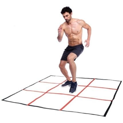 Escalera de agilidad cuadricular 1.5 x 1.5 mt 3 x 3 - Safe Sport Chile