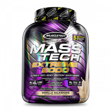 MASS TECH 7lbs MUSCLETECH EXTREME 2000 ULTIMATE 100% WHEY PROTEIN+MASS GAINER - Safe Sport Chile