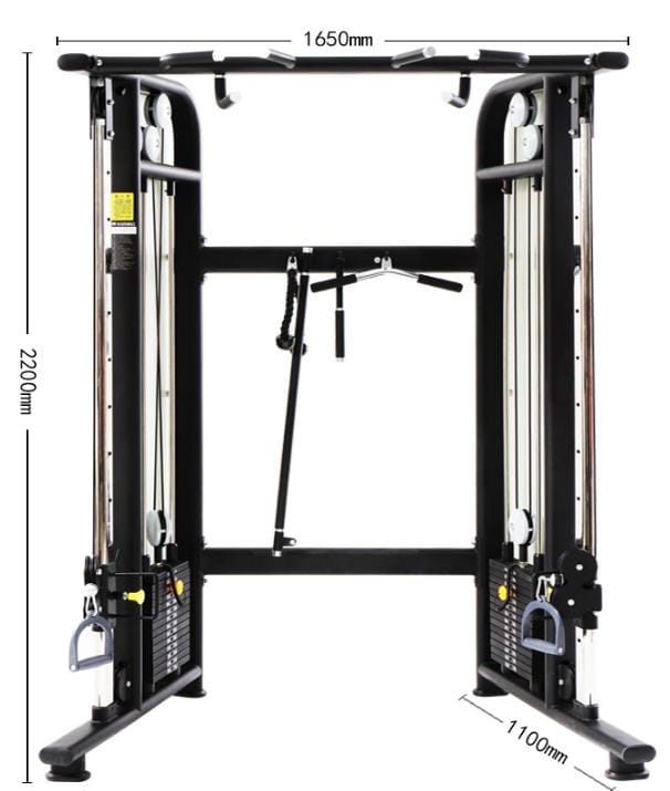43ec344a-33be-45aa-961f-4f7f3882352d Crossover Home Gym Maquina Polea Multifuncional 240kg - Safe Sport Chile