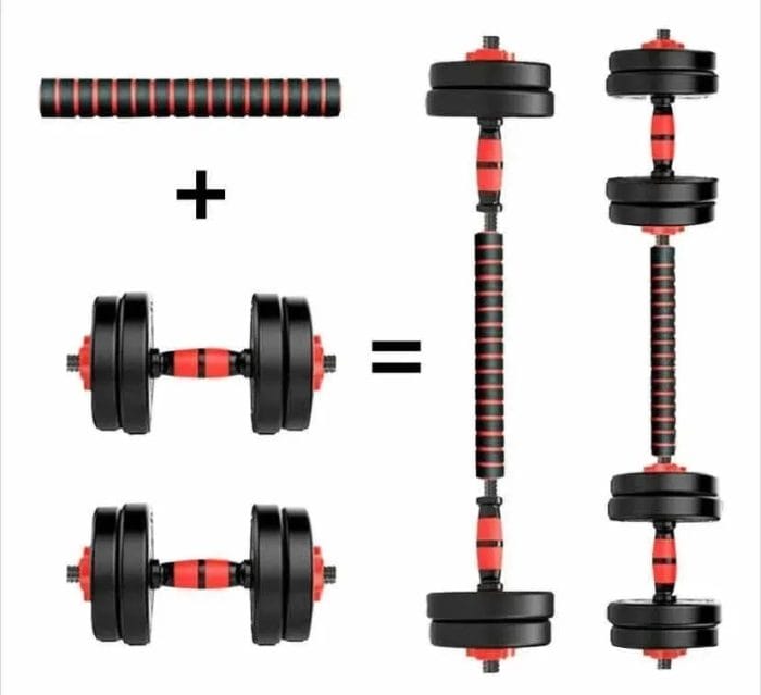 Set 40 kg Mancuernas Ajustables | Full Body - Vista 1 - Safe Sport Chile
