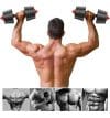 Set 40 kg Mancuernas Ajustables | Full Body - Vista 2 - Safe Sport Chile