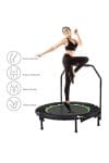 Trampolín Home Fitness C/Pasamano - Vista 1 - Safe Sport Chile
