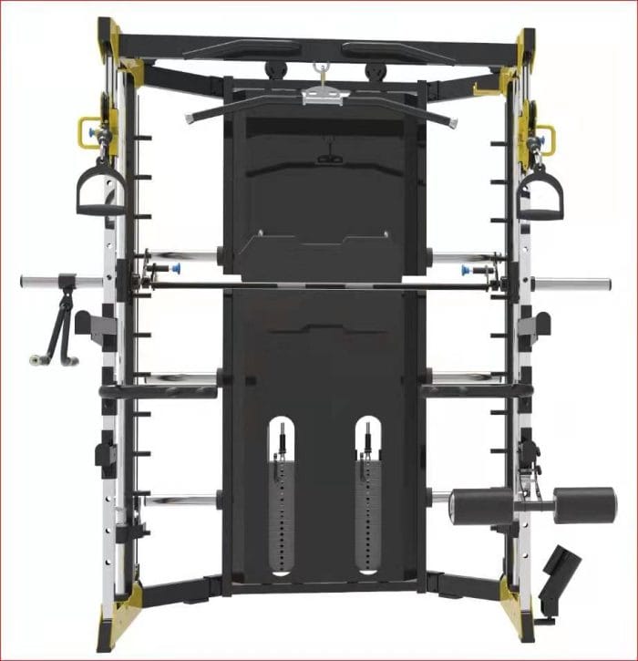 Full Smith Machine Multifuncional con polea - Vista 2 - Safe Sport Chile