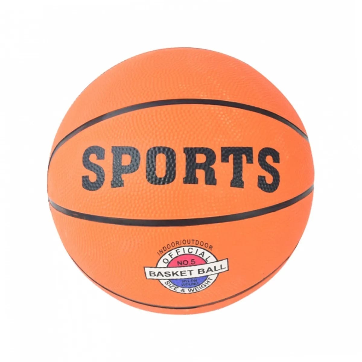 Pelota de Básquetbol N° 7 Oficial de Caucho | Safe Sport