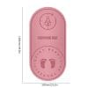 Colchoneta Yoga Silenciosa Amortiguadora Antideslizante 6mm - Safe Sport Chile