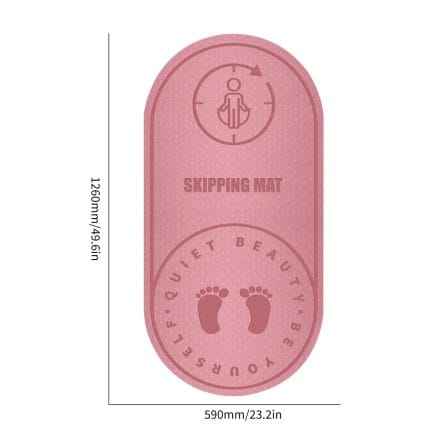 Colchoneta Yoga Silenciosa Amortiguadora Antideslizante 6mm - Safe Sport Chile