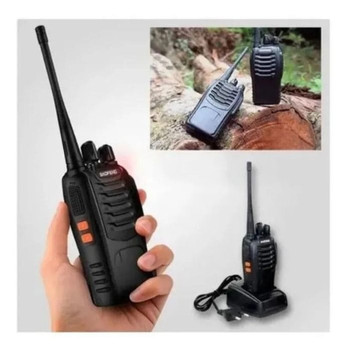 Pack 2 Radios Walkie Talkie 888S - Vista 2 - Safe Sport Chile