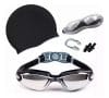 Kit Natación Gafas Gorro Natación Tapa Oídos Y Nariz - Safe Sport Chile