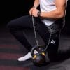 Cinturón De Lastre Para Pesos Con Cadena Calistenia Crossfit - Vista 3 - Safe Sport Chile