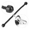 Cuerda Tríceps Crossfit 70cm Negra | Accesorio para Polea Gimnasio y Entrenamiento de Fuerza - Vista 2 - Safe Sport Chile