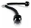Cuerda Tríceps Crossfit 70cm Negra | Accesorio para Polea Gimnasio y Entrenamiento de Fuerza - Vista 1 - Safe Sport Chile