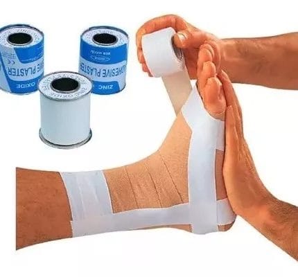 Cinta Deportiva Rígida de Zinc | 1.2 cm, 2.5 cm y 5 cm - Safe Sport Chile