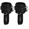 Par Tobilleras para Polea Negras con Pedal | Entrenamiento de Glúteos y Piernas - Safe Sport Chile