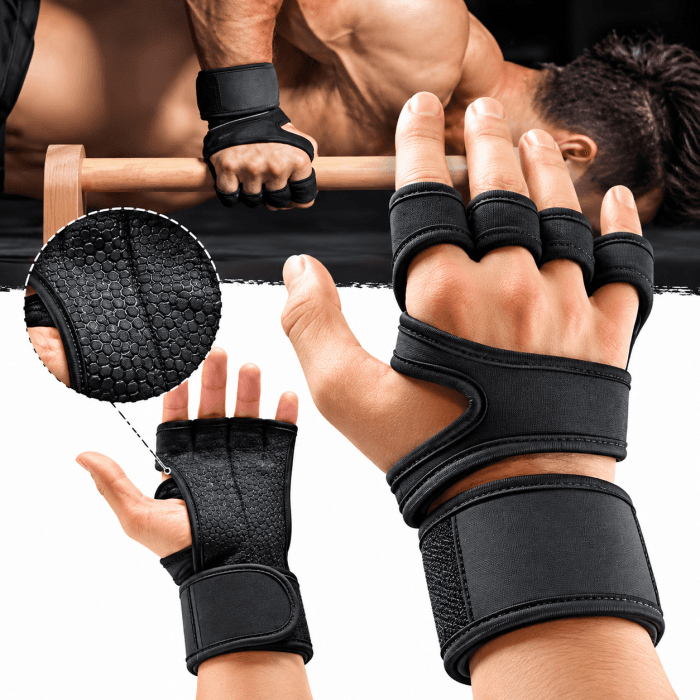 Guantes Deportivos con Soporte de Muñeca - Vista 1 - Safe Sport Chile