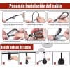 Equipo Fitness Gimnasio Polea Cable Brazo Biceps Triceps - Vista 5 - Safe Sport Chile