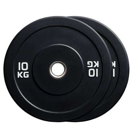 Par de Discos Olímpicos Bumper 10 kg (20 kg totales) - Safe Sport Chile