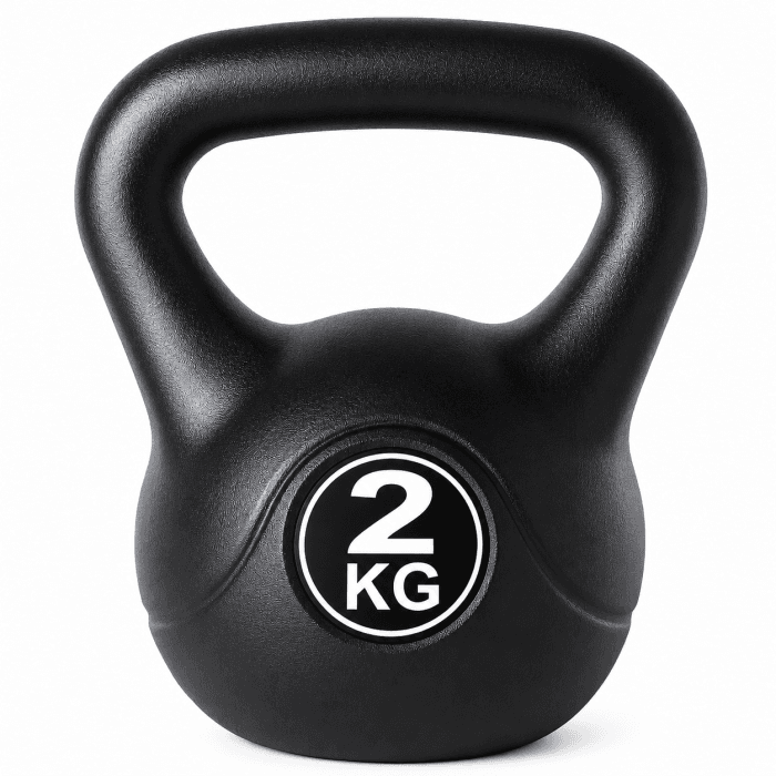 Pesa Rusa Kettlebell Cemento Engomado 2 kg