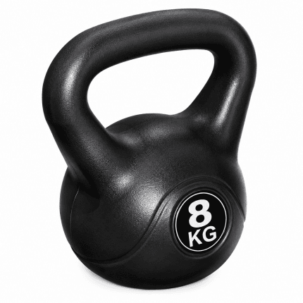 Pesa Rusa Kettlebell Cemento Engomado 8 kg - Safe Sport Chile
