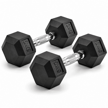 Par Mancuerna Hexagonal 5 kg - Safe Sport Chile