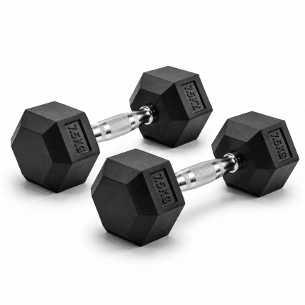 Par Mancuerna Hexagonal 7.5 kg - Safe Sport Chile