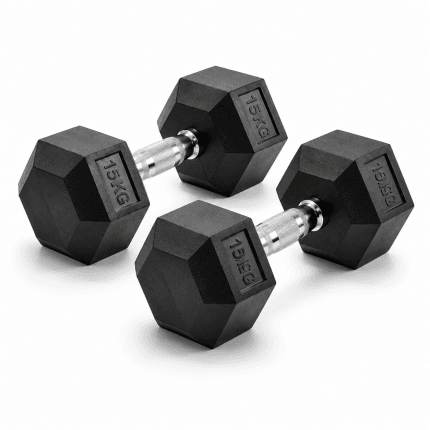 Par Mancuerna Hexagonal 15 kg - Safe Sport Chile