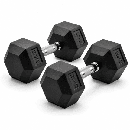 Par Mancuerna Hexagonal 20 kg - Safe Sport Chile