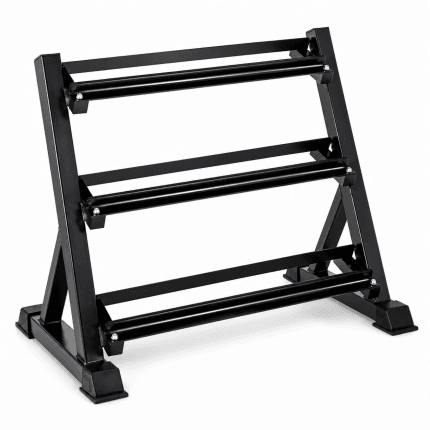 Rack Horizontal Recto para Mancuernas (3 Niveles) - Safe Sport Chile