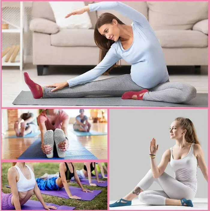 Calcetines Antideslizantes para Yoga - Vista 1 - Safe Sport Chile
