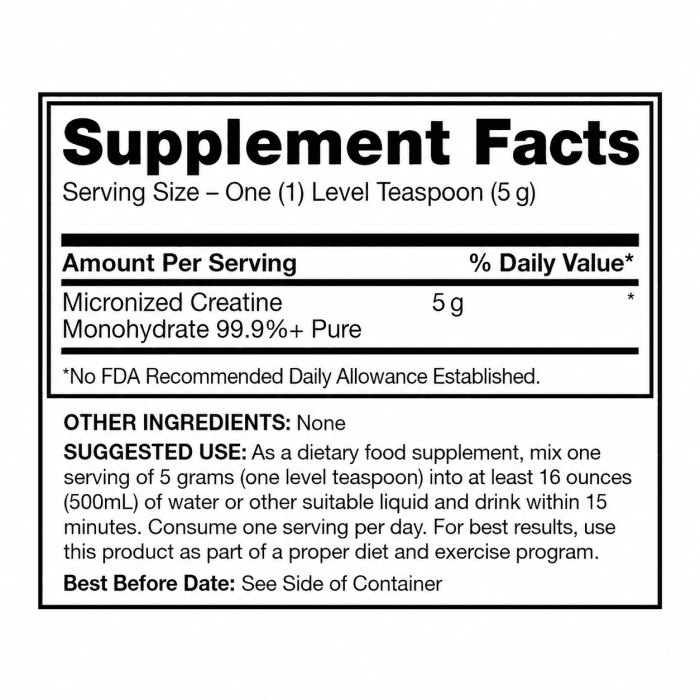 Creatina Monohidratada Dragon Pharma 300g
