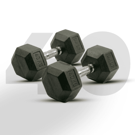 Par Mancuernas Hexagonales 40 kg - Safe Sport Chile