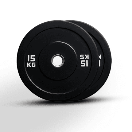 Par de Discos Olímpicos Bumper 15 kg (30 kg total) - Safe Sport Chile