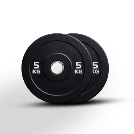 Par de Discos Olímpicos Bumper 5 kg (10 kg Total) - Safe Sport Chile
