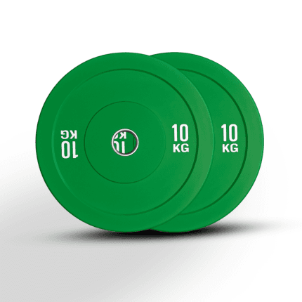 Par Discos Olímpicos Bumper 10 kg Profesional (20 kg Total) - Safe Sport Chile