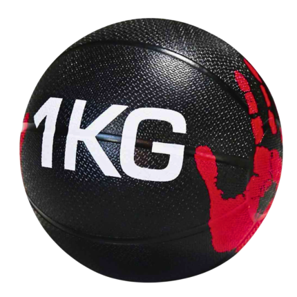 Balón Medicinal Entrenamiento Funcional 1 kg | Balón Fitness Antideslizante para Fuerza y Core - Safe Sport Chile