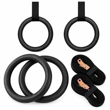 Anillos Olímpicos ABS con Correas Ajustables | Safe Sport