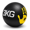 Balón Medicinal Entrenamiento Funcional 3 kg | Balón Fitness Antideslizante para Fuerza y Core - Safe Sport Chile