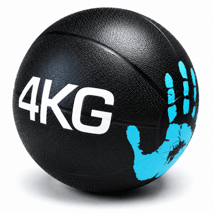 Balón Medicinal Entrenamiento Funcional 4 kg | Balón Fitness Antideslizante para Fuerza y Core - Safe Sport Chile