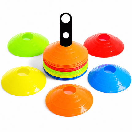 Set Conos Lenteja + Tomador Gancho + Bolso / 50 Unidades