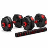 Set De Mancuerna Ajustable Cemento 30Kg - Safe Sport Chile