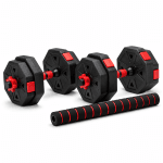 Set De Mancuerna Ajustable Cemento 30Kg - Safe Sport Chile