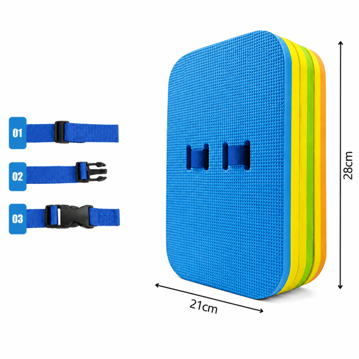 Tabla De Natación Niños 4 Capas Con Correas Ajustables - Vista 1 - Safe Sport Chile