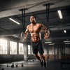 Soporte Retenedor Techo Pared Crossfit - Vista 2 - Safe Sport Chile