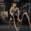 Cuerda de Batalla 9 m x 25 mm | Entrenamiento Funcional y CrossFit - Vista 2 - Safe Sport Chile