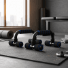 Barras Soportes Para Flexiones Push Up Acolchadas | Entrenar Pecho y Brazos - Vista 1 - Safe Sport Chile